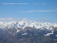 Salita da Clusone-S. Lucio al Pizzo Formico il 23 marzo 09  - FOTOGALLERY